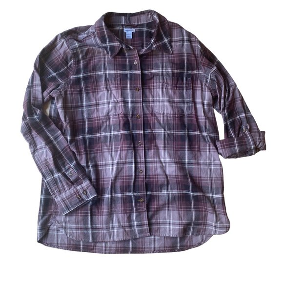 Carhartt Fairview Plaid Roll Tab Convertible Sleeve Western Fall Shirt-XL - Picture 3 of 15